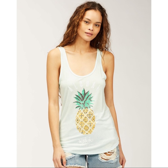 Billabong Waikiki Pineapple Love Tank Top - Picture 2 of 4